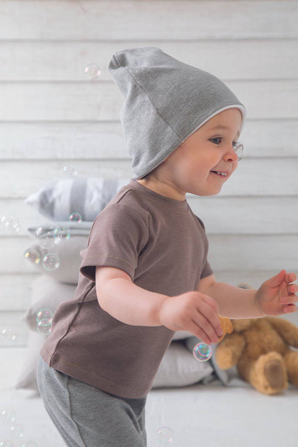 Epic Label Bonnets Bébé Reversible Slouch Hat Bavettes & bonnets bébé Babybugz BZ44