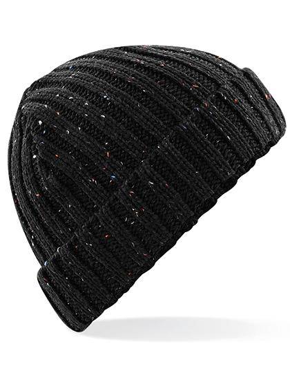 Epic Label Bonnets Beechfield B427 Rustic Fleck Beanie