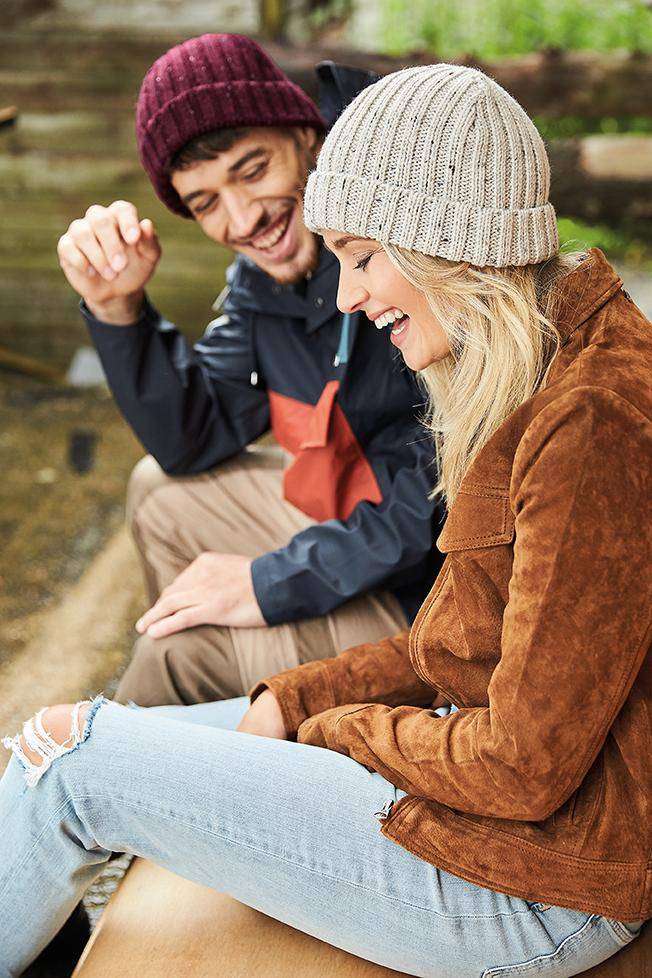 Epic Label Bonnets Beechfield B427 Rustic Fleck Beanie