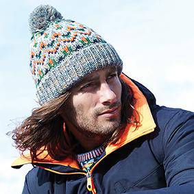Epic Label Bonnets Beechfield B458 Bonnet Blizzard À Pompon