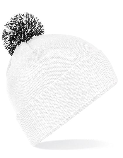 Epic Label Bonnets Beechfield CB450 Bonnet Snowstar