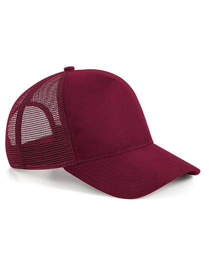 Epic Label Casquettes Beechfield B643 Casquette Filet En Daim Réglable À L’arrière