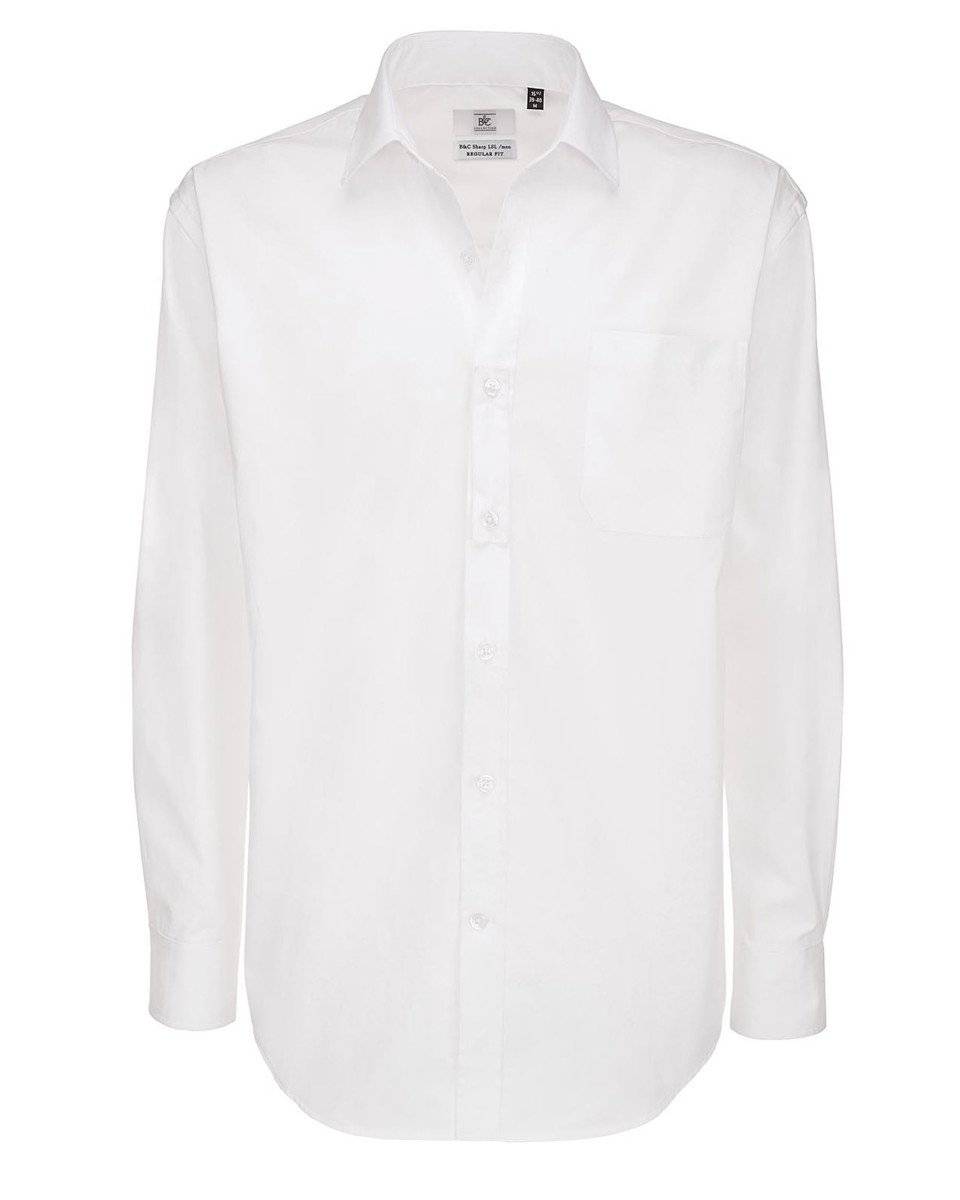 Epic Label Chemise Chemise à Manches Longues En Coton Sergé Sharp Pour Homme