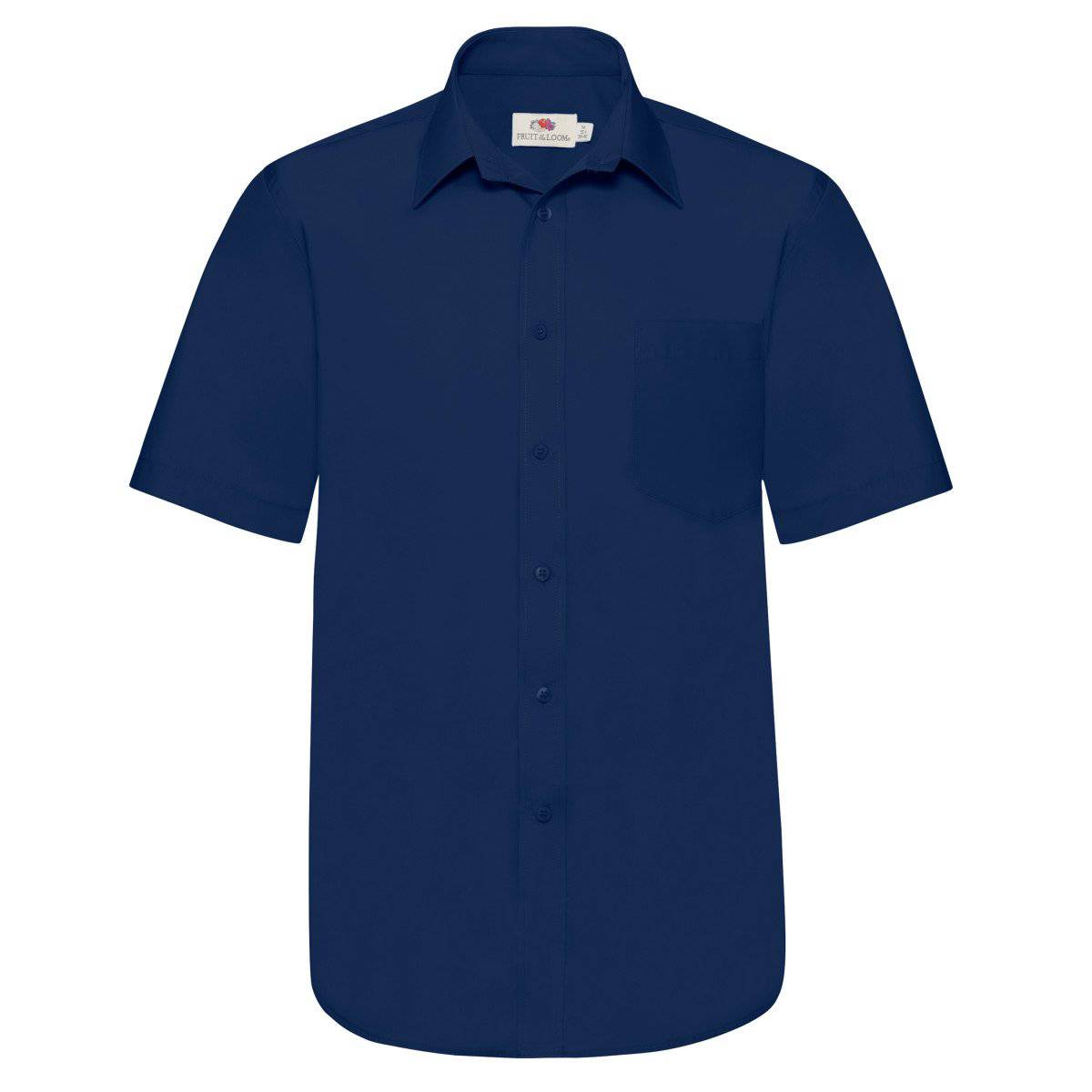 Epic Label Chemise Fruit Of The Loom 651160 Chemise En Popeline À Manches Courtes Pour Homme