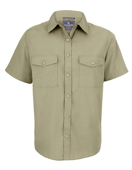 Epic Label Chemises Craghoppers Expert Ces003 Chemise À Manches Courtes Expert Kiwi Recyclé