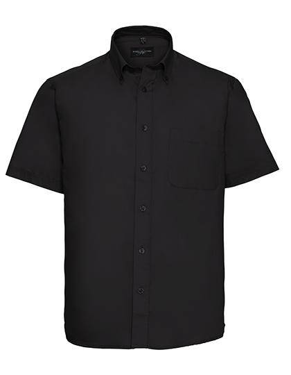 Epic Label Chemises Russell Collection R-917M-0 Chemise Manches Courtes Coupe Classique en Coton Sergé Homme