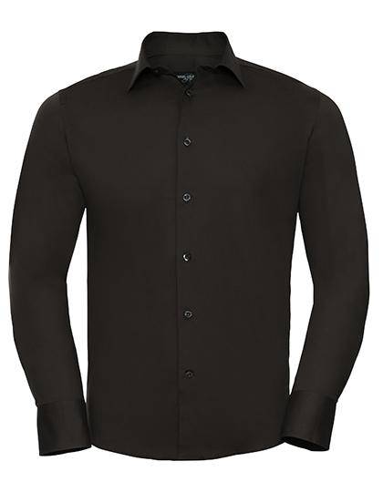 Epic Label Chemises Russell Collection R-946M-0 Chemise Stretch Ajustée Manches Longues Homme