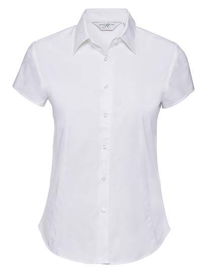 Epic Label Chemises Russell Collection R-947F-0 Chemise Strech Ajustée Manches Courtes Femme