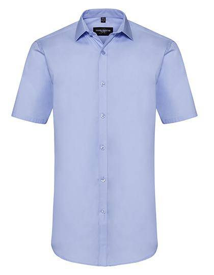 Epic Label Chemises Russell Collection R-961M-0 Chemise Ultimate Stretch Ajustée Manches Courtes Homme