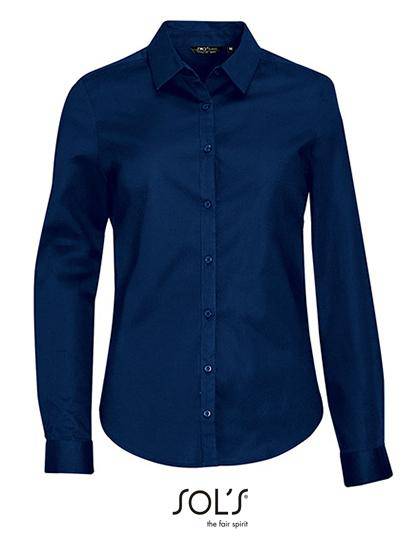 Epic Label Chemises Sol´S 01427 Chemise Stretch Manches Longues Pour Femme