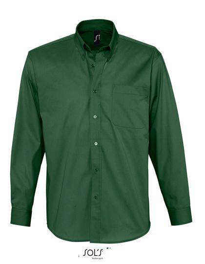 Epic Label Chemises Sol´S 16090 Chemise Homme En Twill De Coton Manches Longues