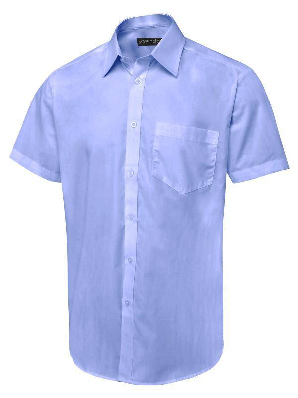 Epic Label Chemises Uneek Clothing UC714 Men's Short Sleeve Poplin Shirt Mixte