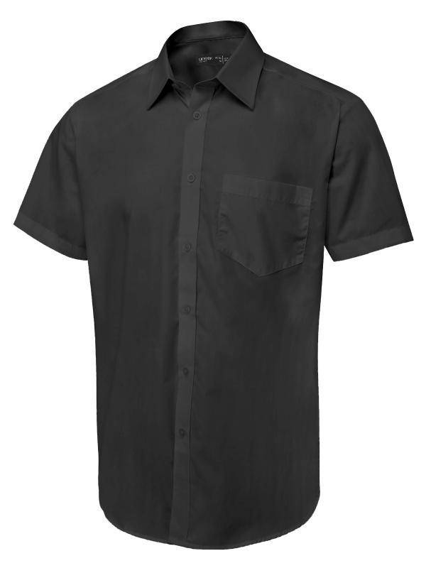 Epic Label Chemises Uneek Clothing UC714 Men's Short Sleeve Poplin Shirt Mixte