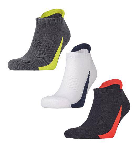 Epic Label Collants Spiro S293X Sneaker Sports Socks (3 Pair Pack)