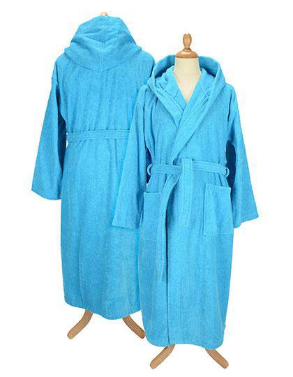 Epic Label Peignoirs A&R 026.50 Bathrobe With Hood