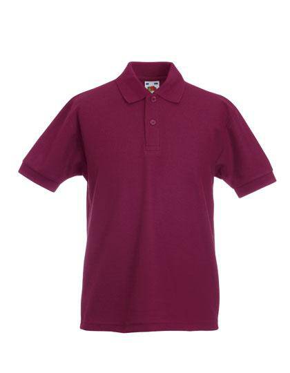 Epic Label Polos Fruit Of The Loom 634170 Polo Enfant 65/35