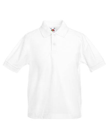 Epic Label Polos Fruit Of The Loom 634170 Polo Enfant 65/35