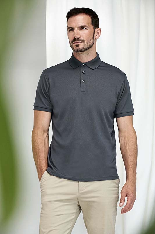 Epic Label Polos Henbury W465 Polo En Polyester Recyclé