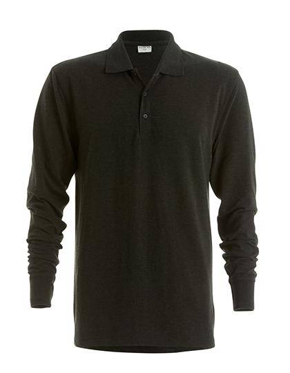 Epic Label Polos Kustom Kit Kk430 Pour Hommes Classic Fit Piqué Polo Shirt Long Sleeve