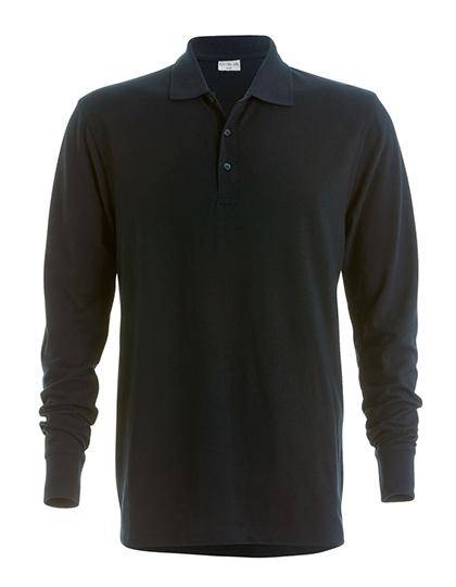 Epic Label Polos Kustom Kit Kk430 Pour Hommes Classic Fit Piqué Polo Shirt Long Sleeve