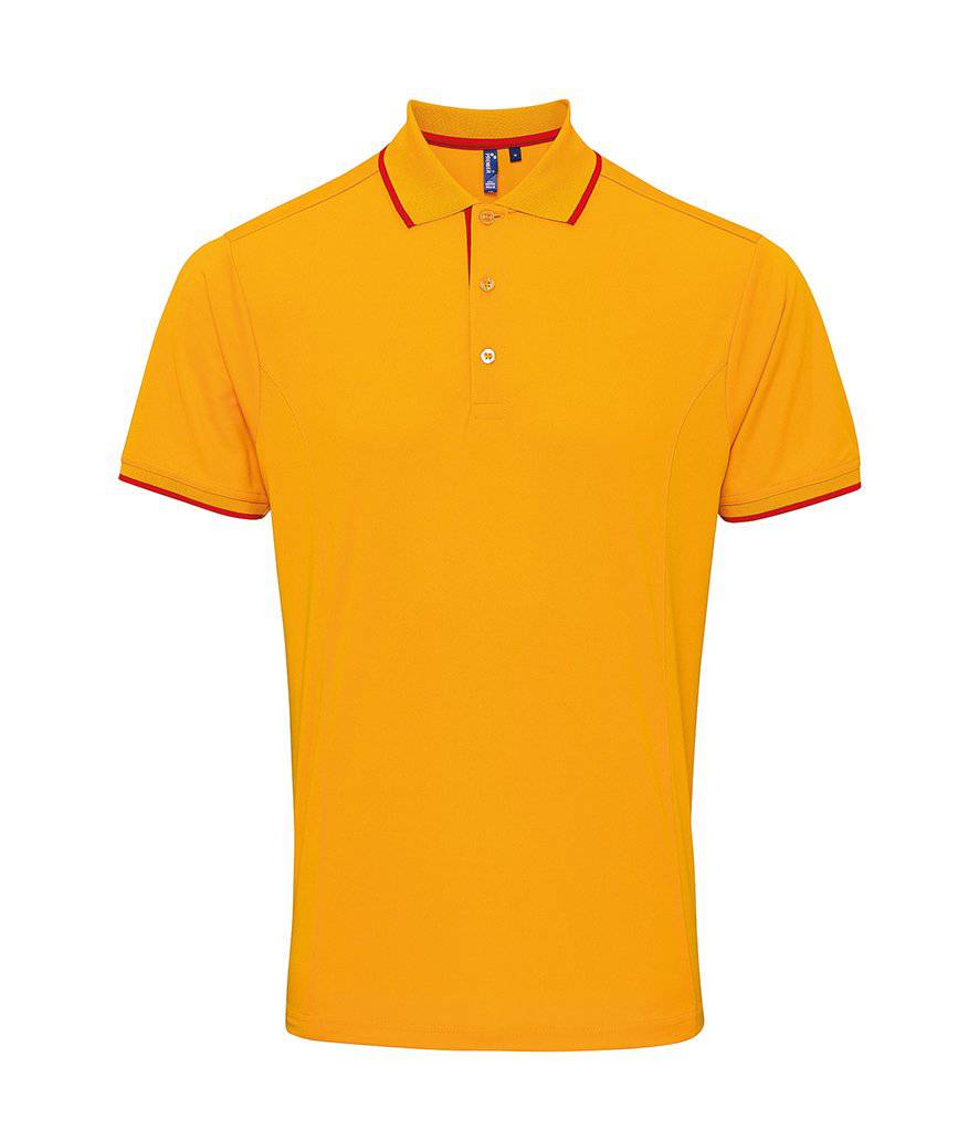 Epic Label Polos Premier Workwear Pr618 Men`s Contrast Coolchecker Polo