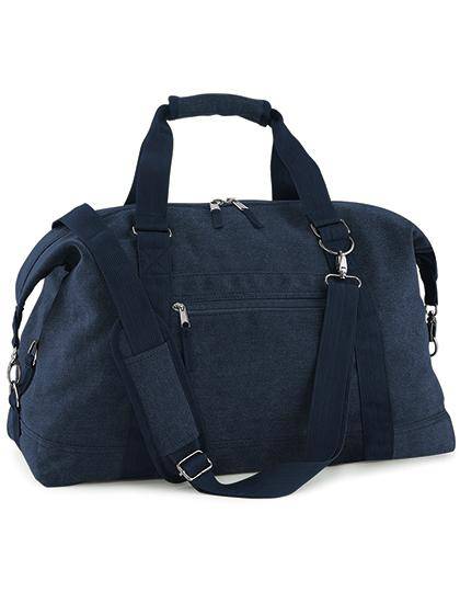 Epic Label Sacs Bagbase BG650 Sac Weekend Vintage En Toile 51x33x24cm