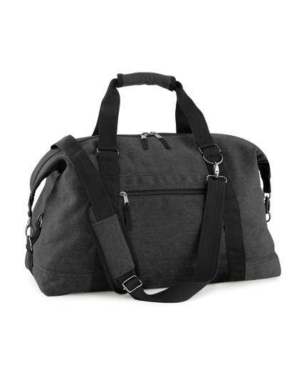 Epic Label Sacs Bagbase BG650 Sac Weekend Vintage En Toile 51x33x24cm