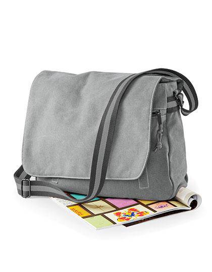 Epic Label Sacs Quadra QD610 Sac Courrier Vintage En Toile