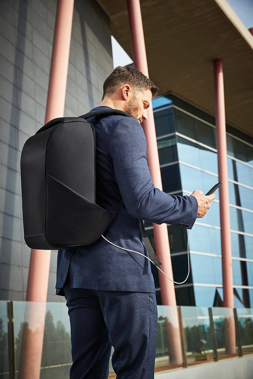 Epic Label Sacs Quadra QD926 Sac À Dos Sécurisé Avec Chargeur Project XL