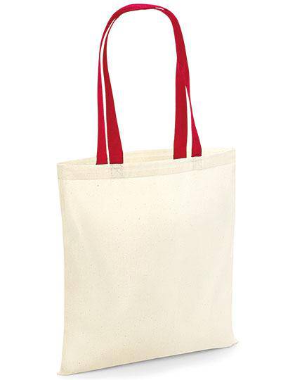 Epic Label Sacs Westford Mill WM101C Sac Réutilisable - Anses De Couleur Différente 38x42cm