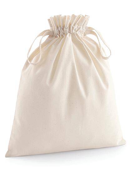 Epic Label Sacs Westford Mill WM118 Sac Avec Cordon De Serrage En Coton Bio