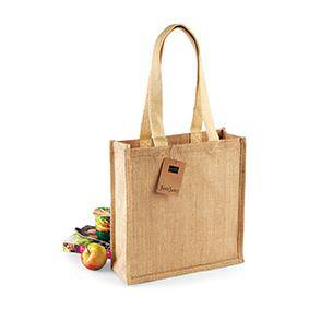 Epic Label Sacs Westford Mill WM406 Sac Shopping Compact En Jute 30x30x12cm