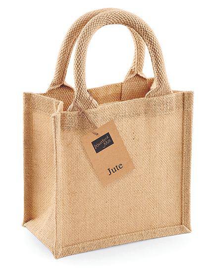 Epic Label Sacs Westford Mill WM411 Petit Sac Cadeau En Jute 20x20x12cm