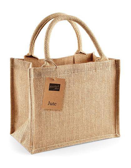 Westford Mill WM412 Mini Sac Cadeau En Jute 26x22x14cm