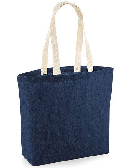 Epic Label Sacs Westford Mill WM458 Sac De Courses En Jute Non Plastifié 48x37x13cm