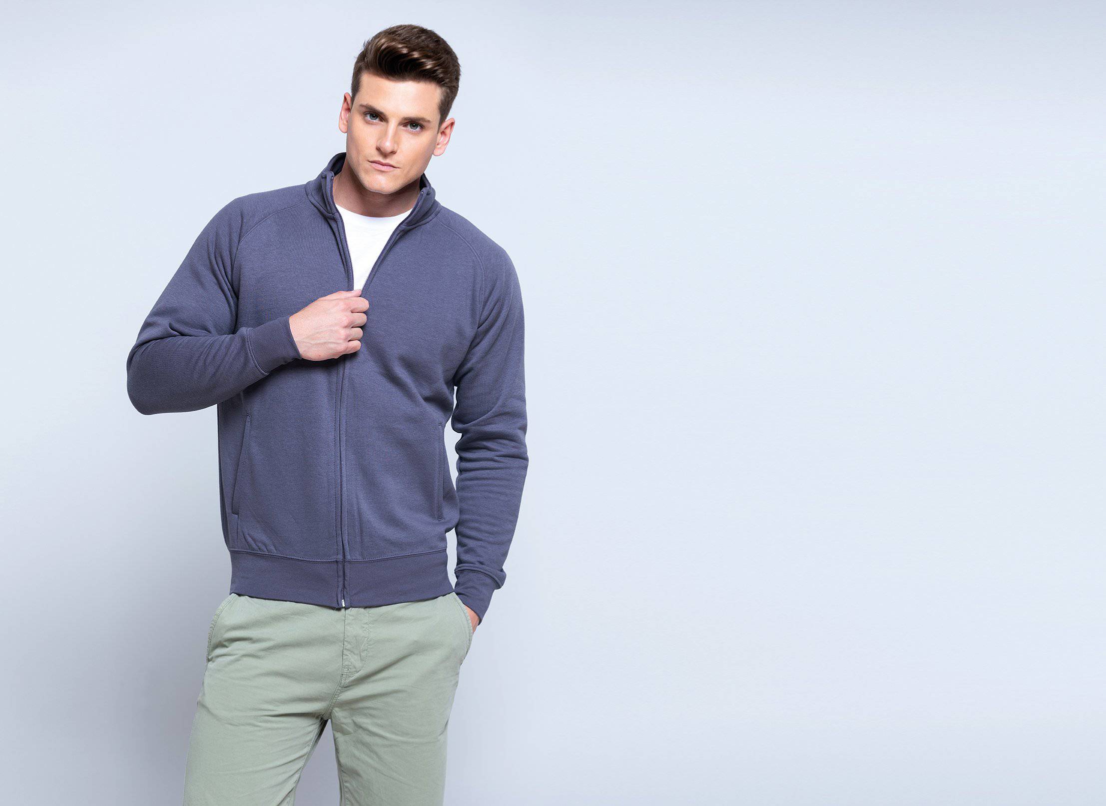 Epic Label Sweat-shirts Jhk Swrafuzip Sweats À Capuche Entièrement Zippés Sweatshirt