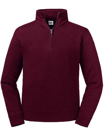 Epic Label Sweat-shirts Russell R-270M-0 Sweat Col Zippé Authentic Pour Homme