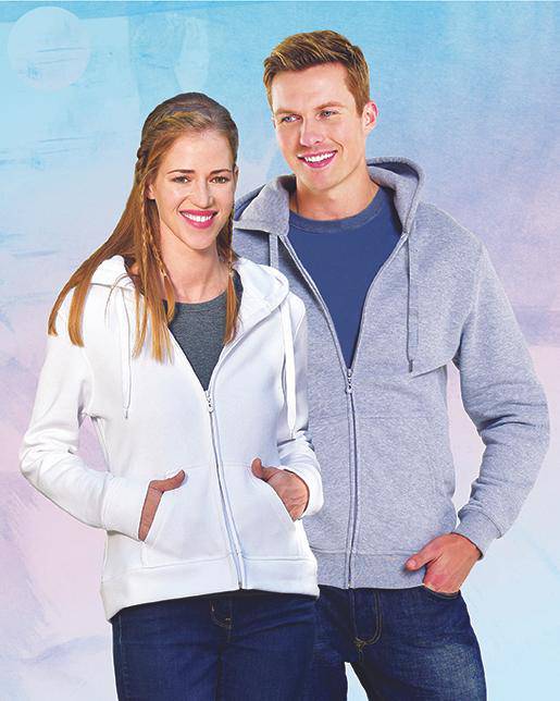 Epic Label Sweat-shirts Starworld Sw250 Zip Through Hooded Sweat Jacket