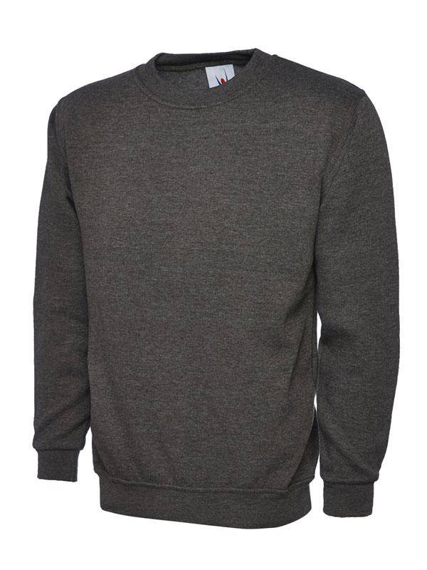 Epic Label Sweat-shirts Uneek Clothing UC203 Classic Sweatshirt Mixte