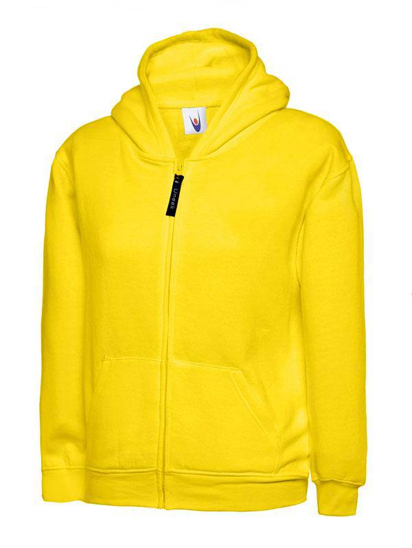 Epic Label Sweat-shirts Uneek Clothing UC506 Childrens Classic Full Zip Hooded Sweatshirt Enfant