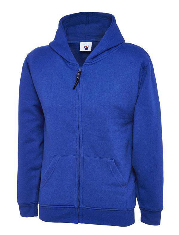 Epic Label Sweat-shirts Uneek Clothing UC506 Childrens Classic Full Zip Hooded Sweatshirt Enfant