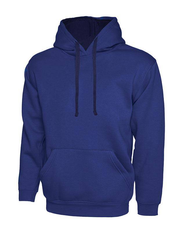 Epic Label Sweat-shirts Uneek Clothing UC507 Contrast Hooded Sweatshirt Mixte