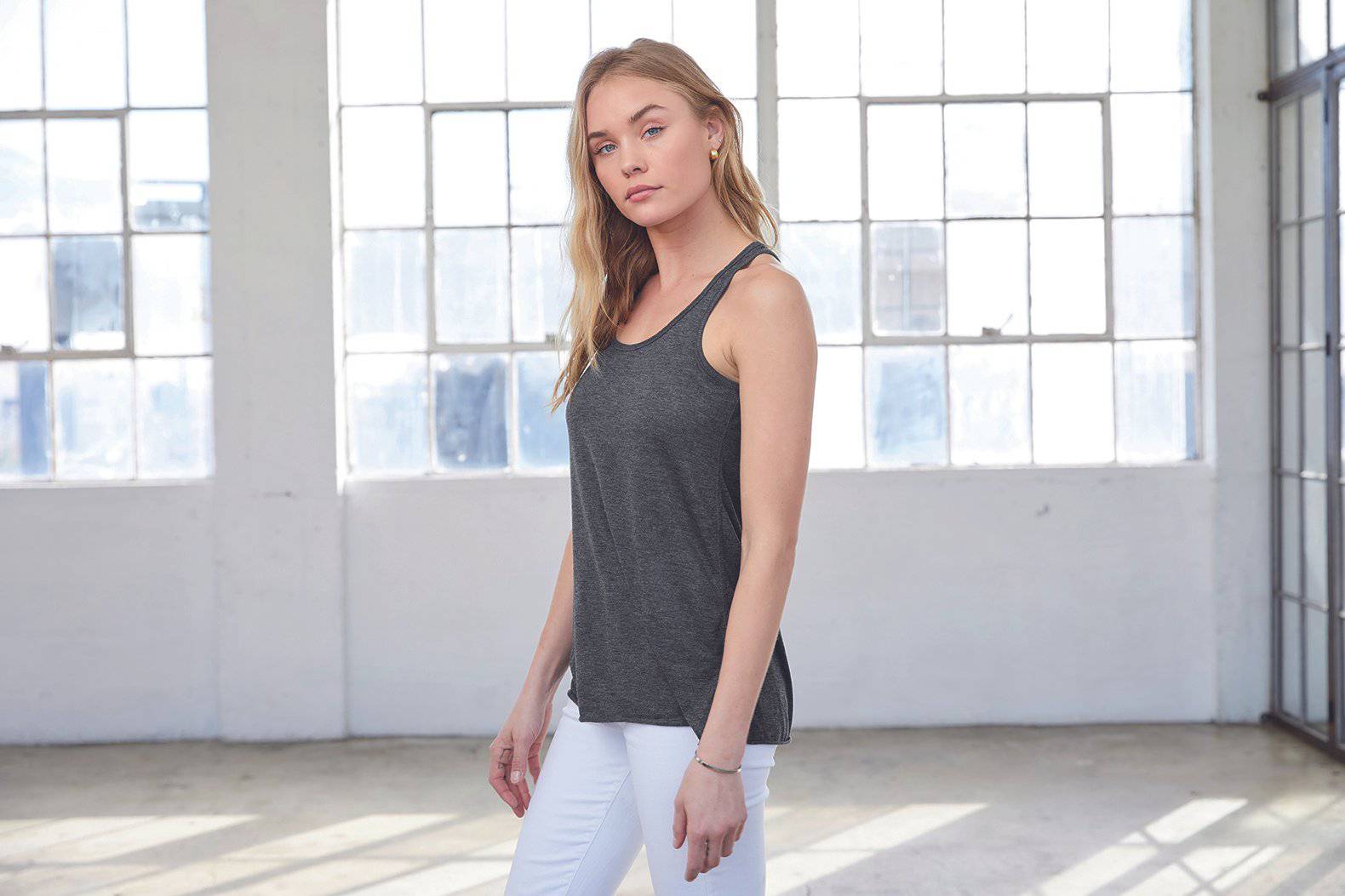 Epic Label T-shirts Bella 8800 Débardeur Fluide À Dos Nageur Pour Femme