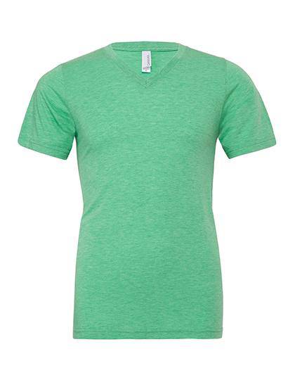 Epic Label T-shirts Canvas 3415 T-Shirt Mixte Triblend À Manches Courtes Et Col En V