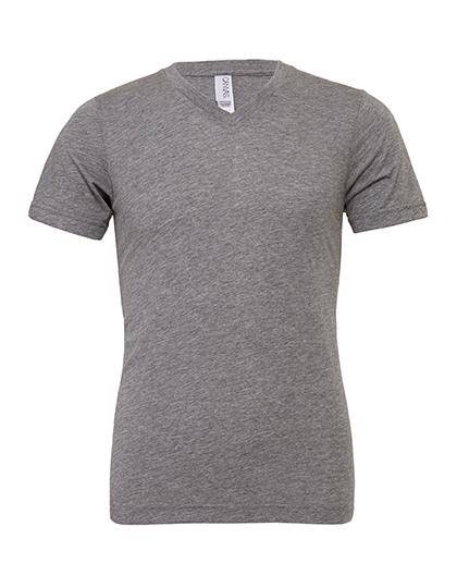 Epic Label T-shirts Canvas 3415 T-Shirt Mixte Triblend À Manches Courtes Et Col En V