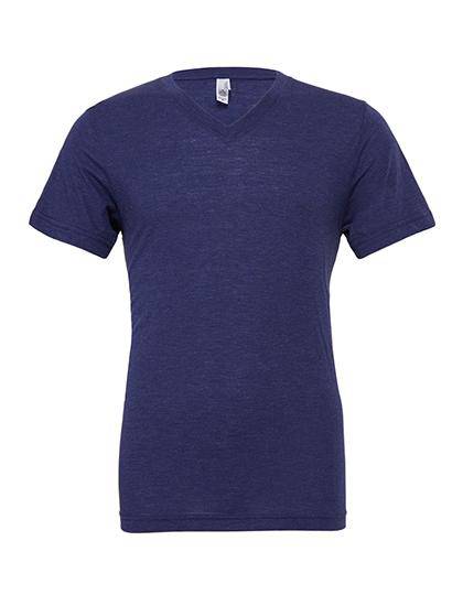 Epic Label T-shirts Canvas 3415 T-Shirt Mixte Triblend À Manches Courtes Et Col En V