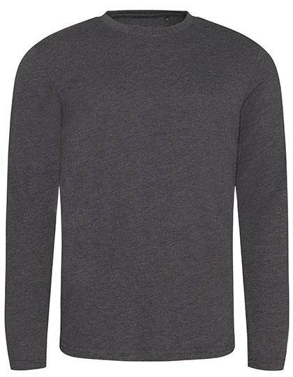 Epic Label T-shirts Just Ts Jt002 T-Shirt Triple Mélange À Manches Longues
