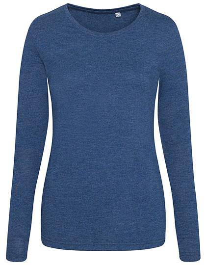 Epic Label T-shirts Just Ts Jt002F Tri-Blend T À Manches Longues Pour Femmes