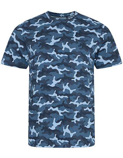 Epic Label T-shirts Just Ts Jt034 Camouflage T Mixte