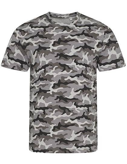 Epic Label T-shirts Just Ts Jt034 Camouflage T Mixte